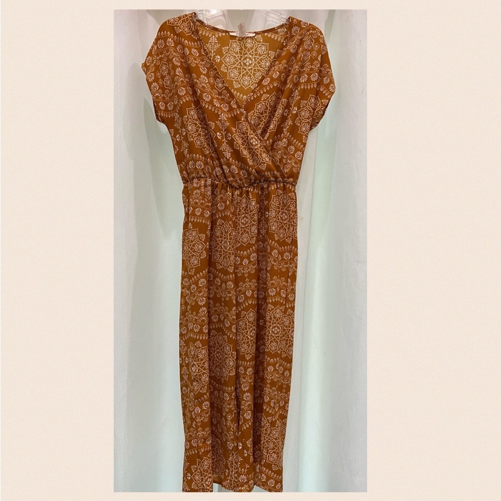 Sydney Rose Boho Jumpsuit Size JL